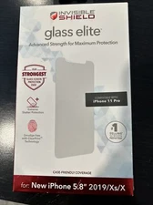 Zagg InvisibleSHIELD Glass Elite Anti Glare Protector For iPhone 11 Pro Xs X
