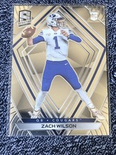2021 Panini Chronicles Draft Picks Spectra Zach Wilson RC #282 BYU Rookie Jets