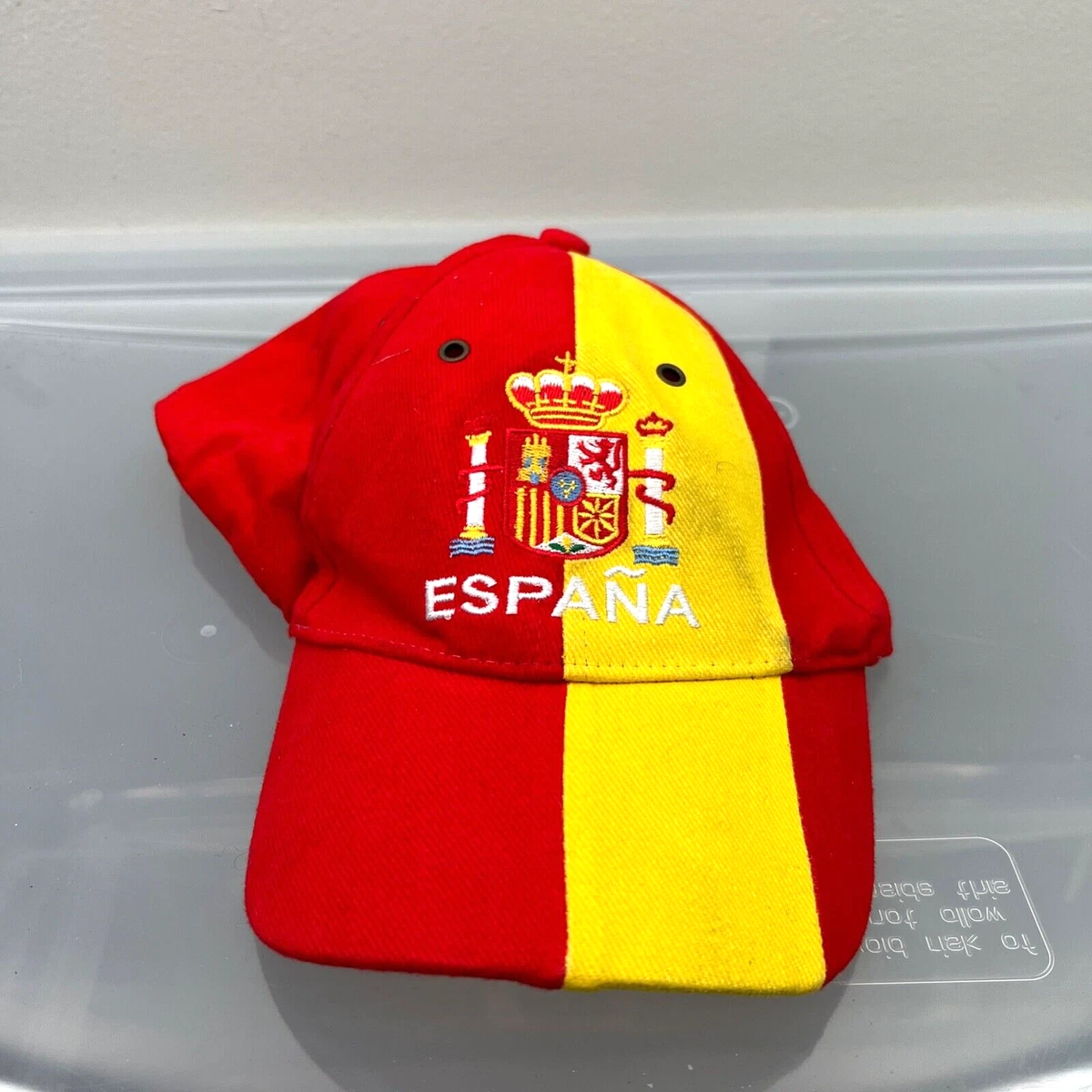 scaring vægt Bølle Spain National Football Team Hat Mens Adjustable Red Strap Cap Soccer Club Sport | eBay scaring vægt Bølle Spain National Football Team Hat Mens Adjustable Red Strap Cap Soccer Club Sport | eBay
