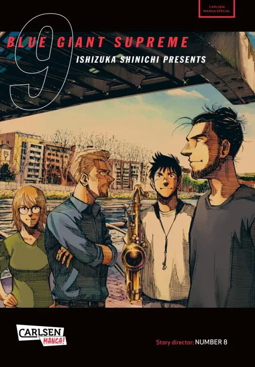 Blue Giant Supreme Band 9 (deutsche Ausgabe) Carlsen Manga