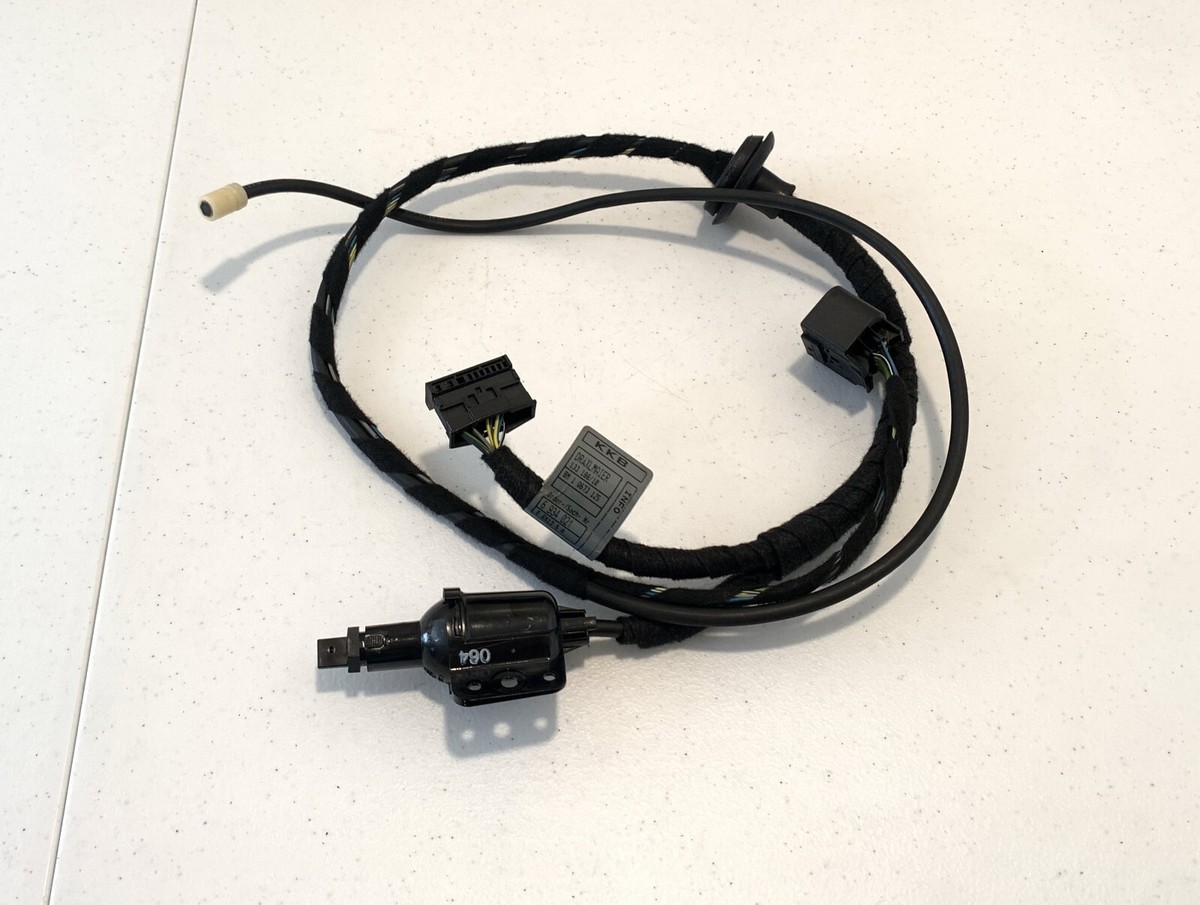 04 BMW 745Li E66 Front Right Pass Door Wiring Loom Harness 6913125