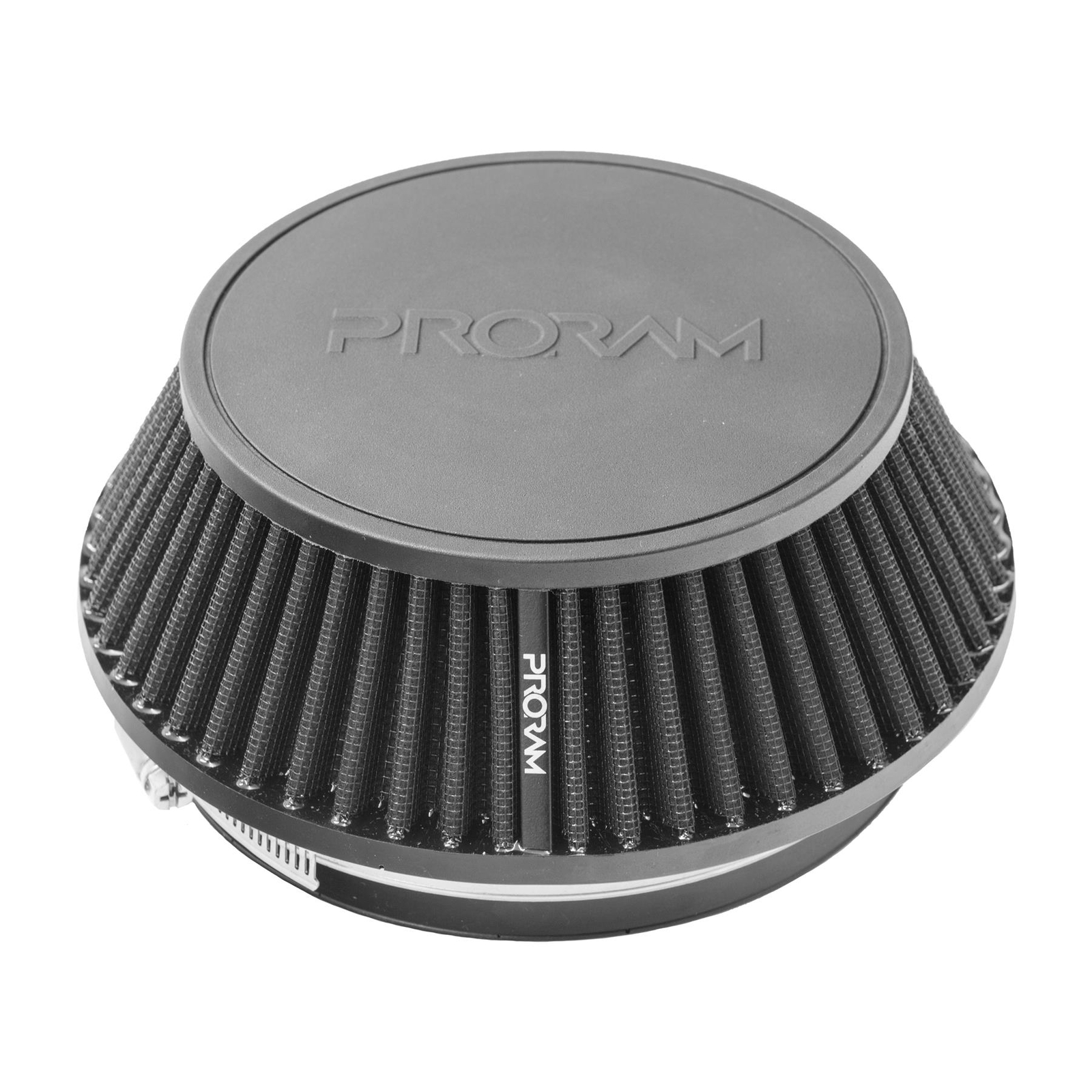 Ramair Pleated Small Uni Performance Cone Air Filter & Velocity Stack - 83mm OD