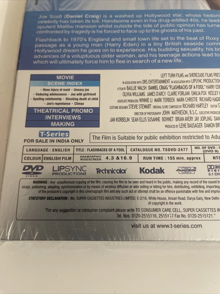 Flashback Of A Fool DVD Movie Indian Import - Image 4 of 4