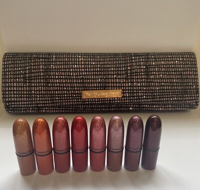 MAC Taste Of Stardom Mini Lippenstift-Set 8 Lispticks 0,05 oz/1,7 g FEHLENDE FARBEN