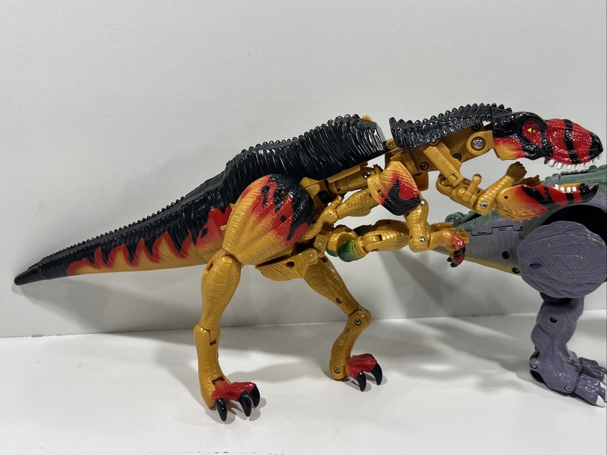 1995 Transformers Animorphs Tri-Rex & Beast Wars Megatron T