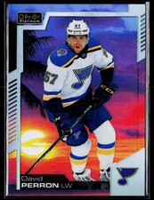 2020-21 O-Pee-Chee Platinum #27 David Perron Sunset St. Louis Blues