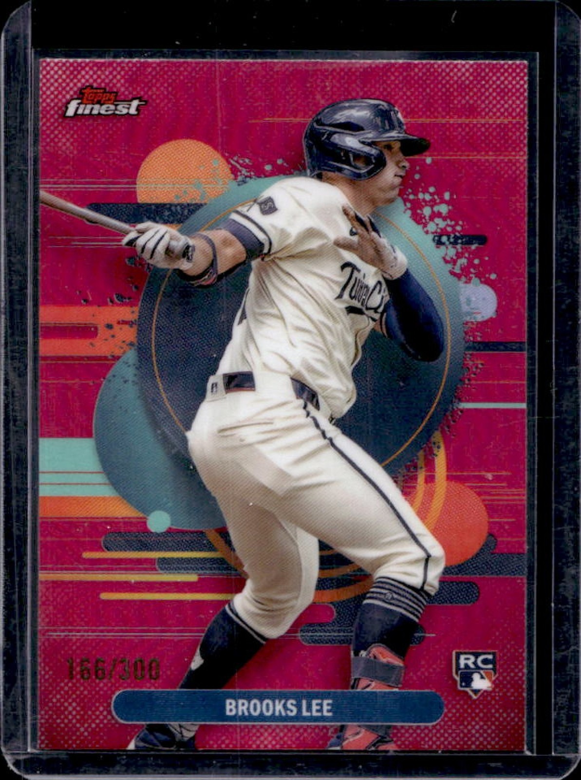 2025 Finest Brooks Lee Uncommon RC Magenta Refractor Rookie #/300 Twins