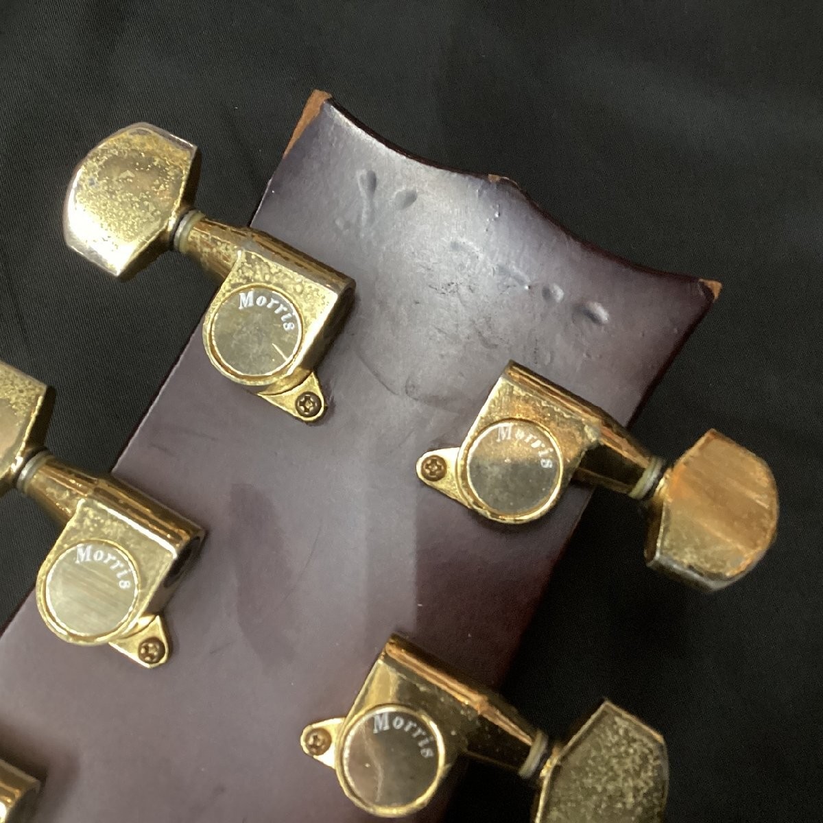 Acoustic Guitar Morris MG100ST 1979 Sunburst Dreadnought Solid