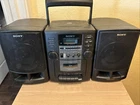 Sony Cfd-z120 For Parts Cd Works Cassette Broken
