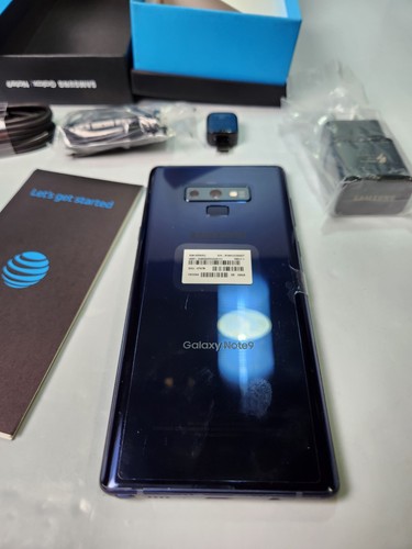 SAMSUNG GALAXY NOTE 9 N960U 128GB AT&T LOCKED BLUE COLOR - Picture 9 of 11