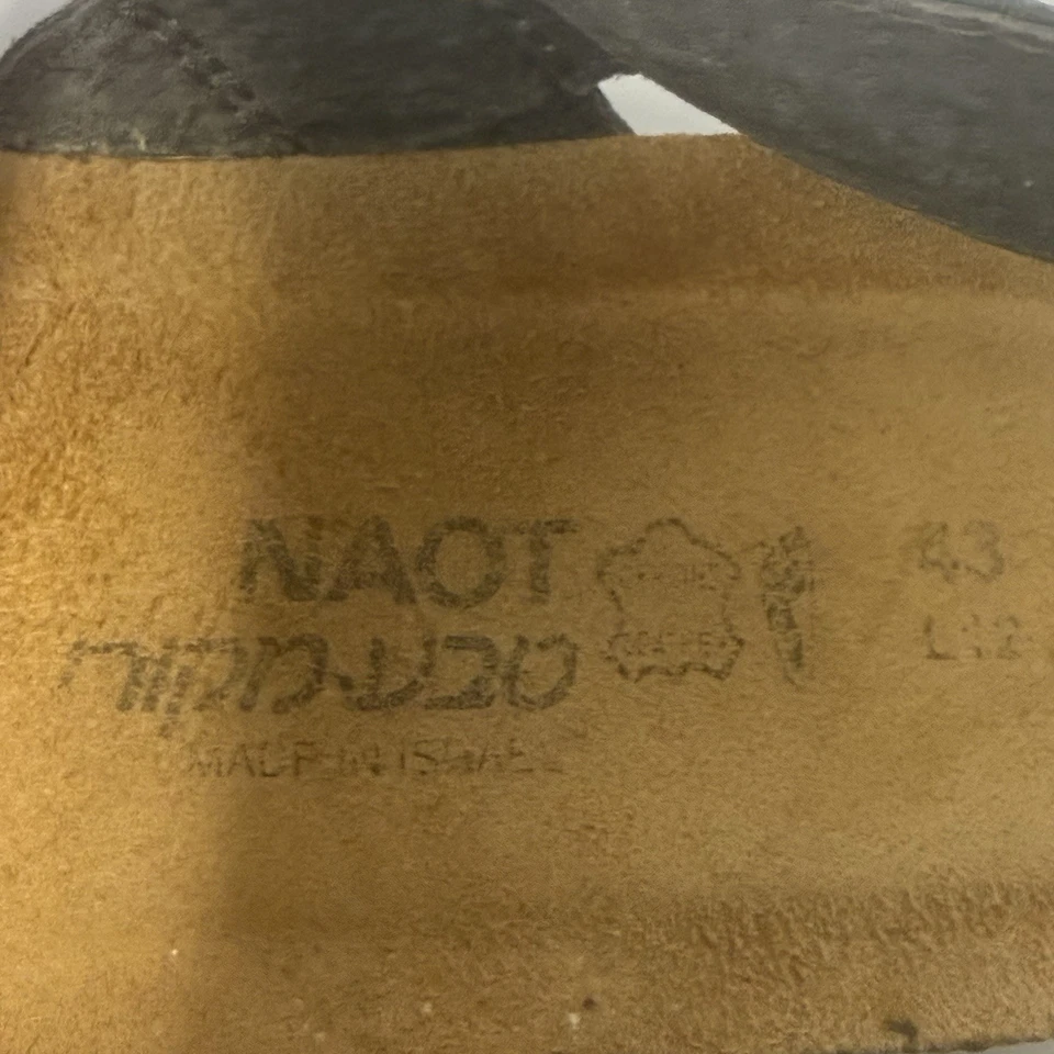 Sandalias circulares con puntos metálicos lavanda púrpura Kayla talla 12 43 NAOT Foto 3 de 4