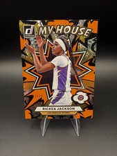 2025 Panini Donruss WNBA Rickea Jackson My House #13 Orange Fireworks 1/75