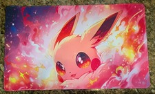 Eevee Mouse Pad - Pokemon Eevee Desk Mat - Colorful Eevee Pokemon Mat 24x14 New