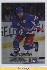 2024-25 Upper Deck Fleer Ultra Rainbow Foil Jacob Trouba #40 READ 1t8r