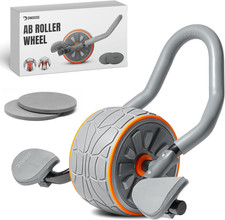DMoose Fitness Ab Roller Wheel, Ab Workout Equipment for Abdominal Core