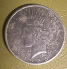 1925 Peace Dollar $1 Silver Coin Business Strike Circulated