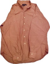 Lauren Ralph Lauren Mens Plaid Button Down Shirt 16 1/2 34/35