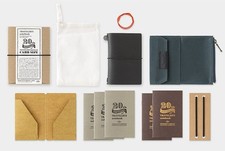 TRAVELERS Notebook Limited Card Size 20th Anniversary Set Black New Japan