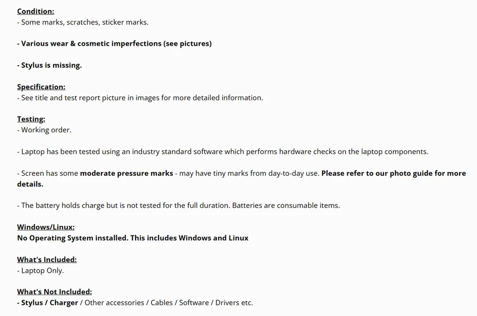 Fujitsu Laptop 2-in-1 Lifebook U729X 12.5" Core i3-8145U 8GB DDR4 128GB SSD - Image 2 of 4