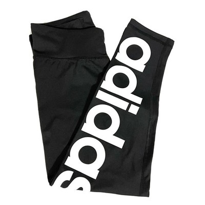 Adidas Women s Climate Leggings Logo Small Black White Measurements For Sizing