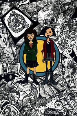 Daria and Jane Sick Sad World TV Show Poster print 14''x20'' HOME DECOR