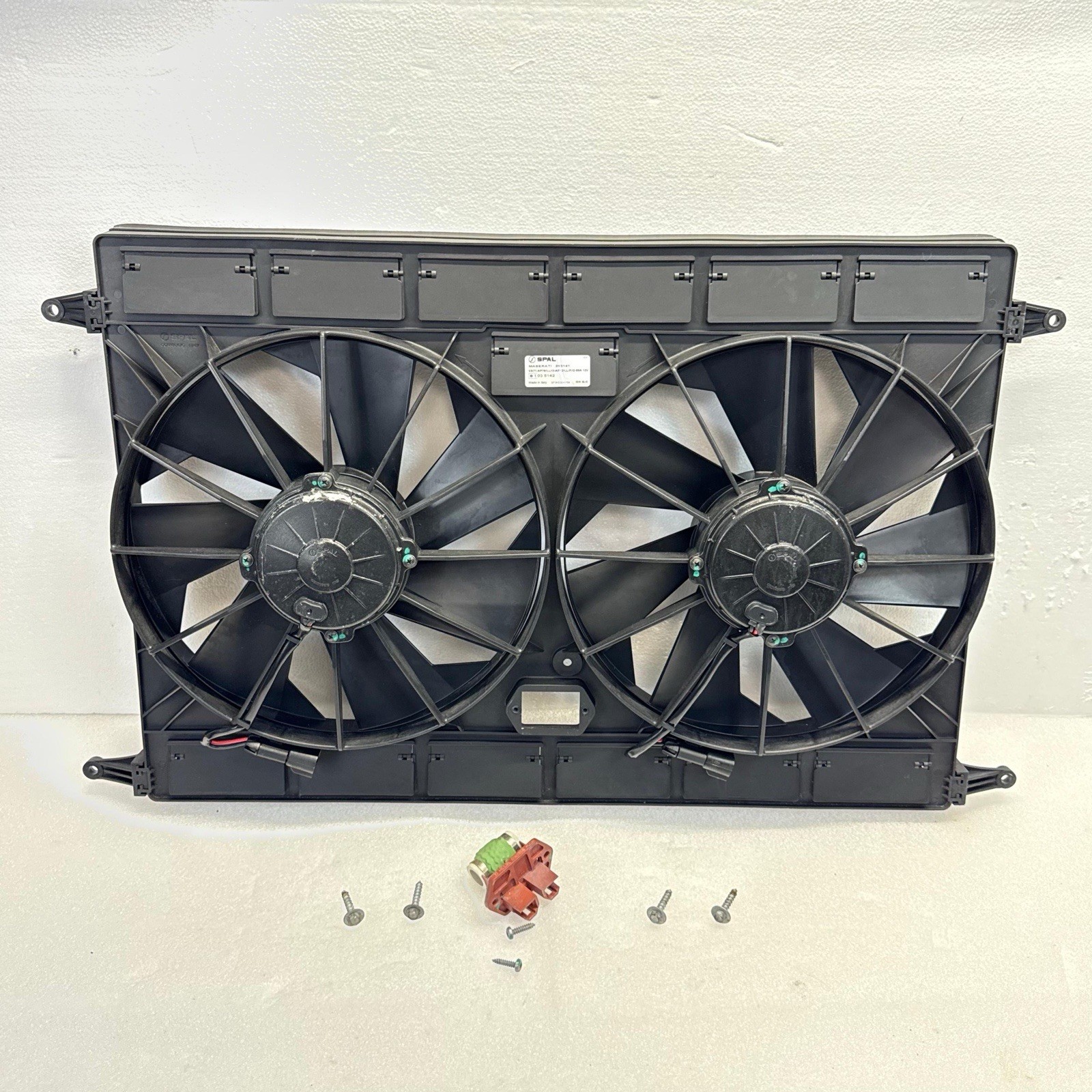 08-16 Maserati GranTurismo Quattroporte 4.2L Radiator Cooling Fan Motor OEM 57k