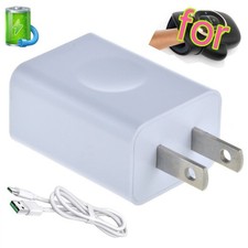 5V USBC Adapter for BOB and Brad H50 Cordless Hand Massager duskhoot White