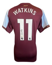 OLLIE WATKINS SIGNED ASTON VILLA 2025/26 HOME SHIRT (ACG CERT AG19153)