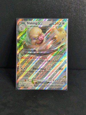 SLAKING EX 147/191 POKEMON TCG SURGING SPARKS Double Rare Holo NEAR ...