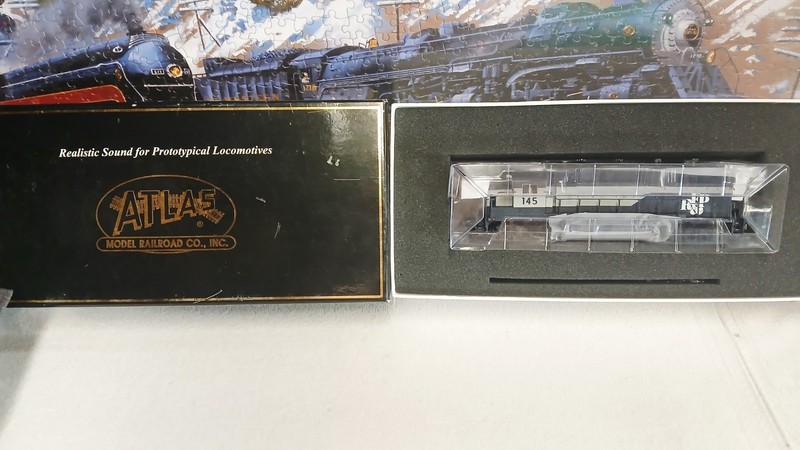 HO SCALE ATLAS GP40 RICHMOND FREDERICKSBURG & POTOMAC DIESEL LOCO  DCC W/SOUND🔥