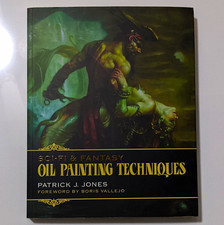 Patrick J. Jones Sci-Fi  Fantasy Oil Painting Techniques Book