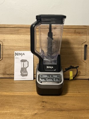 Ninja BL610 Professional 1000W Blender, 72oz, Ice , Black/Silver, Works Perfect.