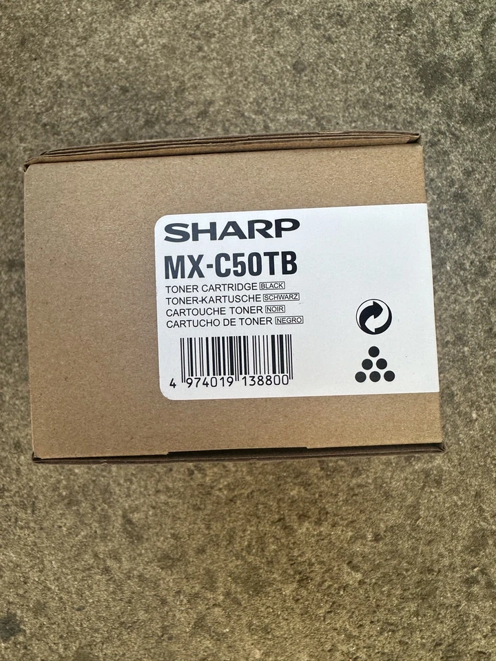Sharp MX-C50TM Black Toner Cartridge  - Image 2 of 4
