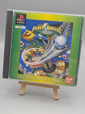 Full Tilt Battle Pinball Power Rangers Zeo PS1 Playstation 1 