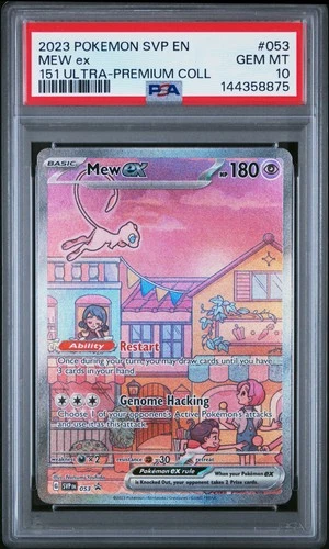 2023 POKEMON 151 ULTRA-PREMIUM COLLECTION PROMO #053 MEW EX PSA 10