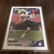 Jake Elliott 2017 SAGE HIT #80 Memphis Tigers NFL RC ROOKIE CARD