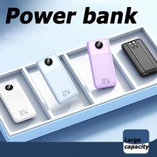 98000mAh Power Bank Fast Charger Portable External Battery For Mobile Phone 2026