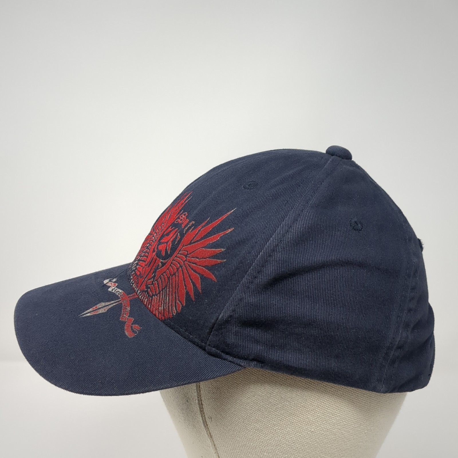 Surf Strapback Baseball Hat Blue Medium Adjustabl… - image 3