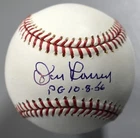 Don Larsen Signed Major League Baseball Autograph PG 10-8-56 Inscription