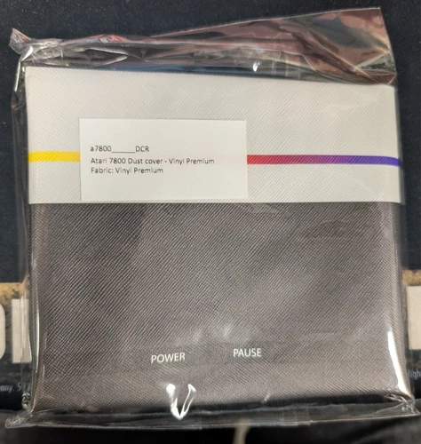 Atari 7800 Console Dust Cover Vinyl Brand New