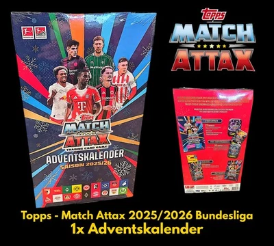 Topps Bundesliga Match Attax 25/26 – 1x Adventskalender - 2025 2026