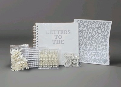Letters to the Bride Book, Bridal Shower Guest Book Alternative, Wedding Memory 