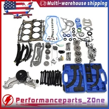 Timing Chain w/Tools & Head Gaskets Set Fits Chrysler Jeep Grand Cherokee 3.6L