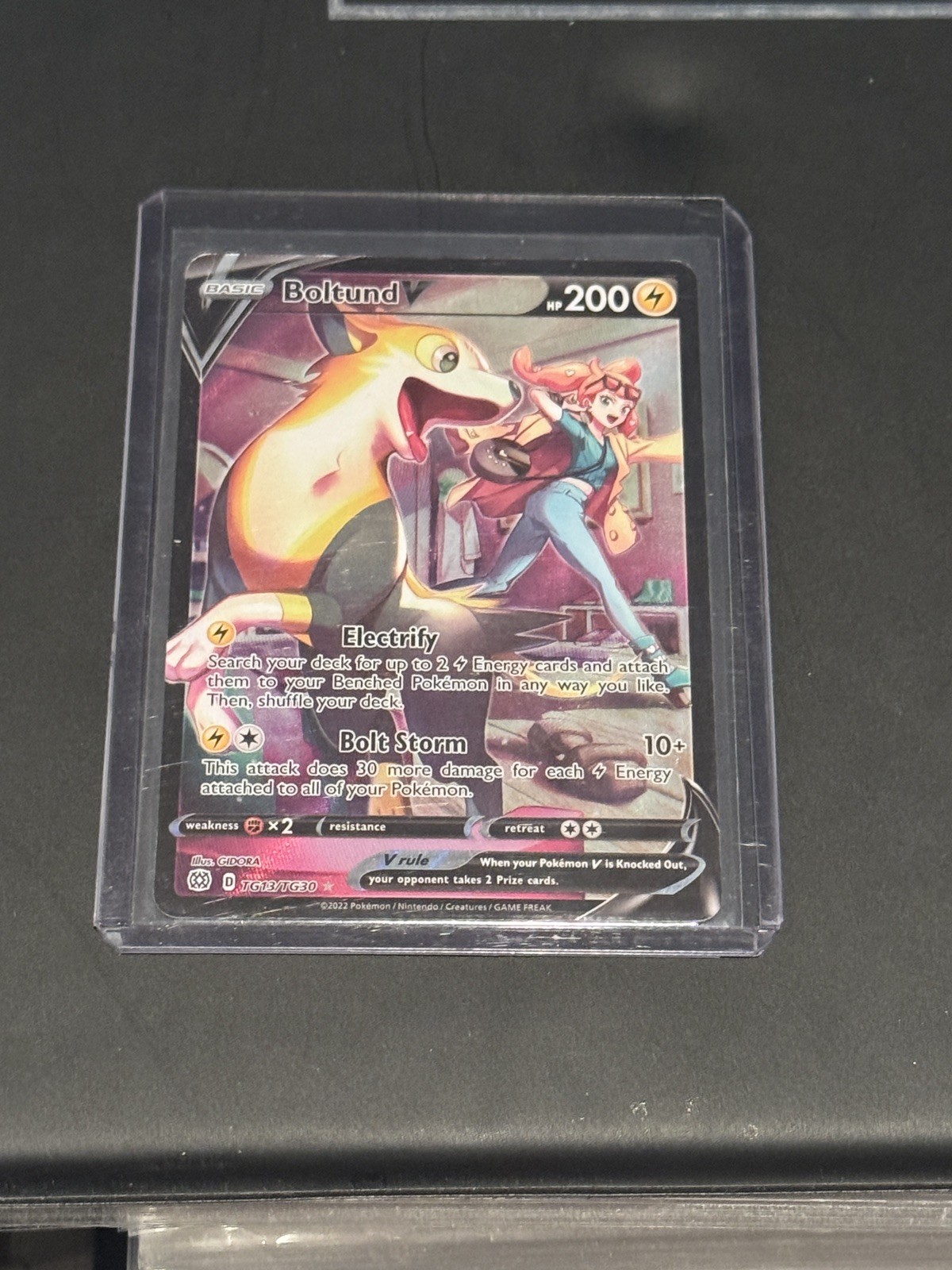 Boltund V TG13/TG30 Swsh09 Brilliant Stars TG Ultra Rare Holo 200HP
