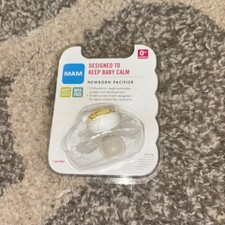New Sealed Mam Newborn Pacifier