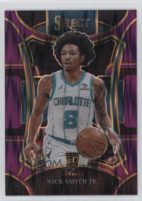 2023 Select Mezzanine Level Purple Flash Prizm /175 Nick Smith Jr Rookie RC v9t