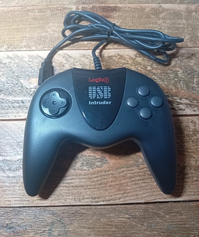 Logic 3 Intruder PC Game Pad Controller 8 Fire Buttons USB