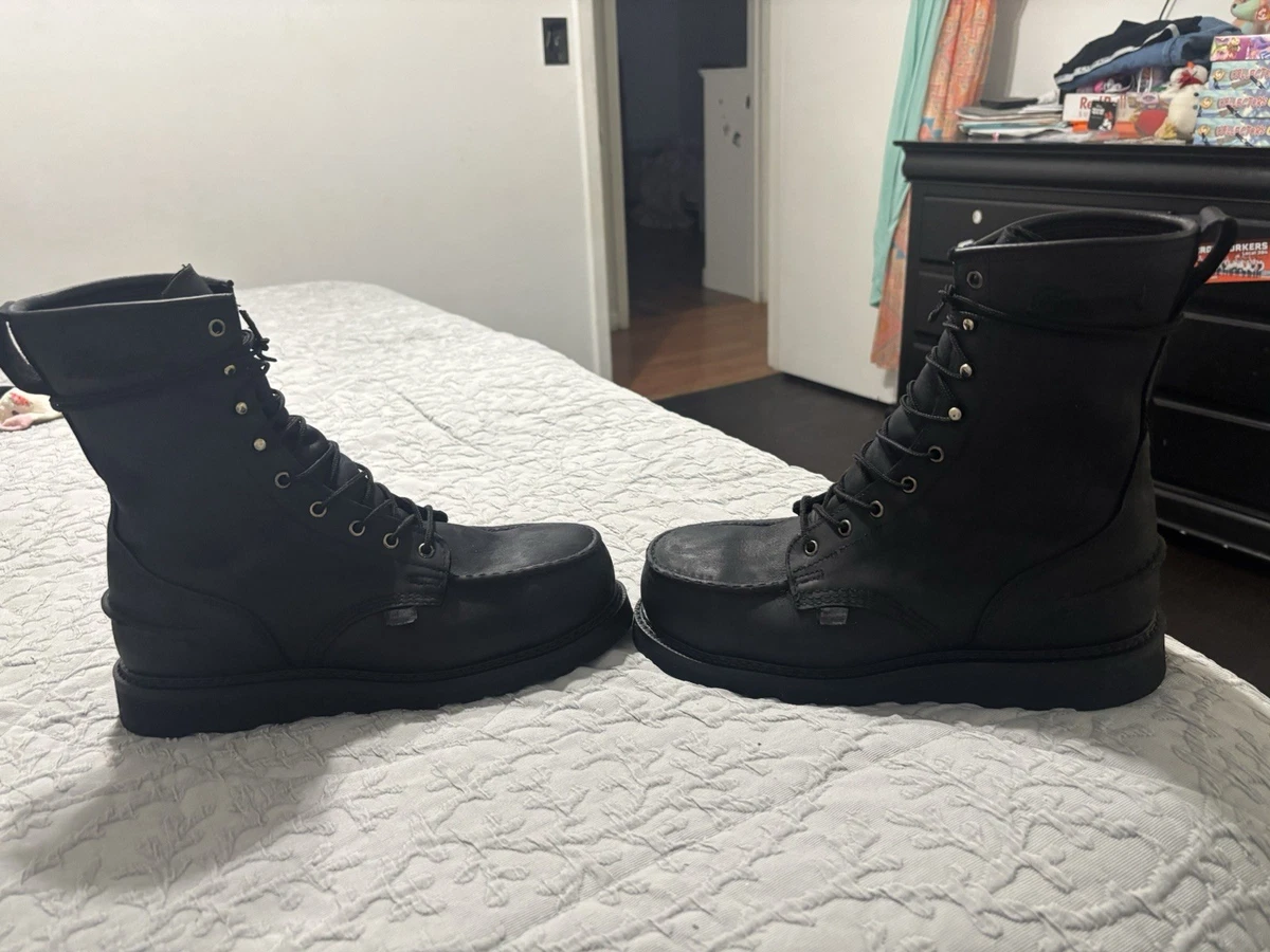 Thorogood 黑色靴男| eBay