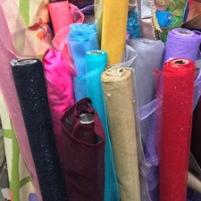 Glitter Tulle Net Fabric 150cm Wide Sparkling Tulle  Weddings, Costumes & Crafts