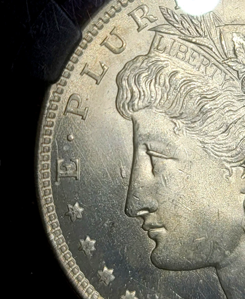 1921-P VAM-3o3 (3-oh-3) Die Polish and "Goldfish" Clash WOW VAM!! NGCX 9.5 GRADE - Image 2 of 4